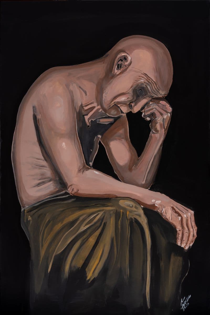 Idő 1 — Zsoze festmény