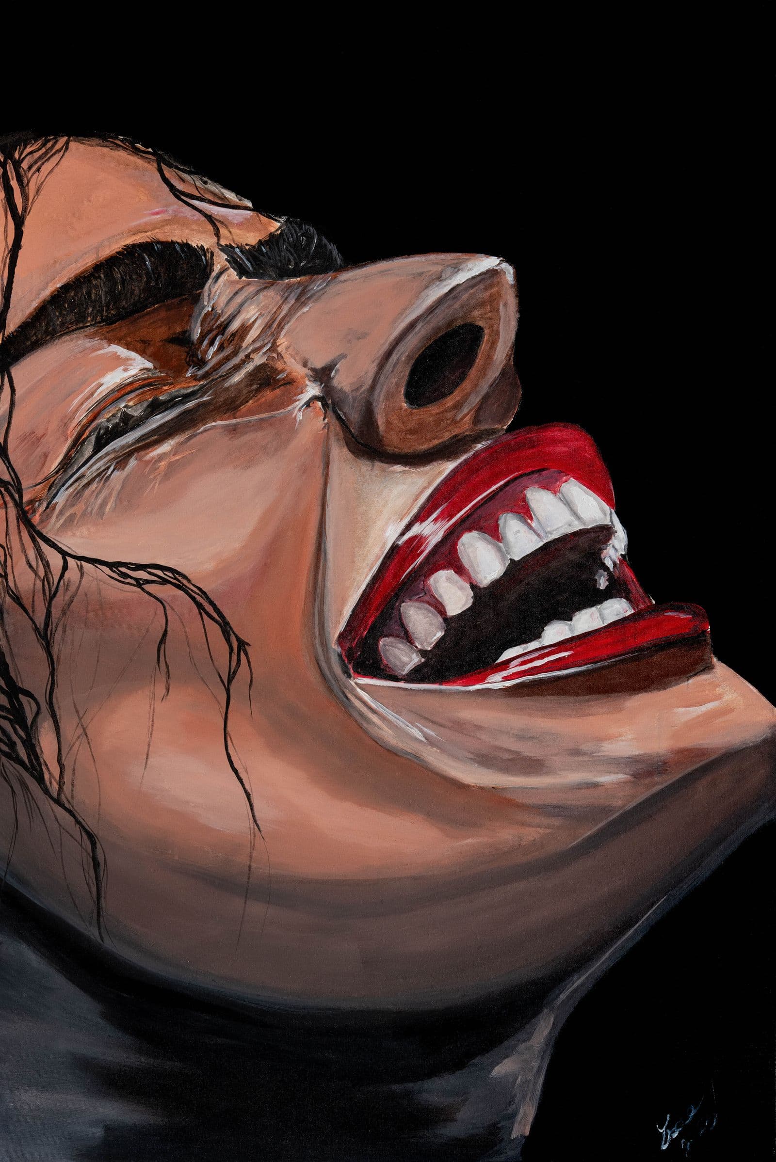 Nevetés — Zsoze festmény